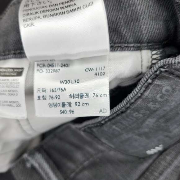 LEVI'S Men's 511 Slim Fit Black Jeans- 30x30 - Picture 5 of 5